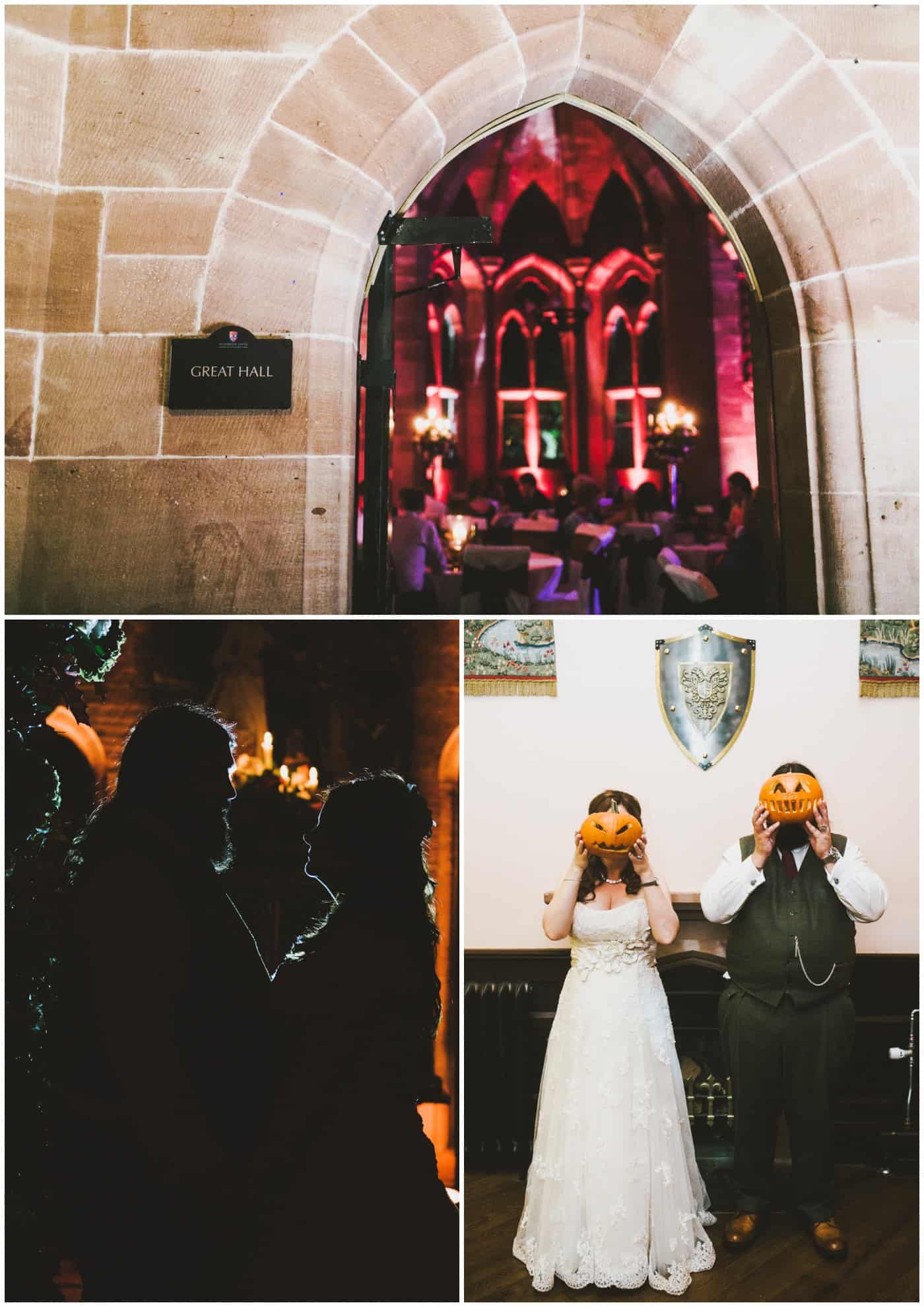 Peckforton Castle Halloween Wedding