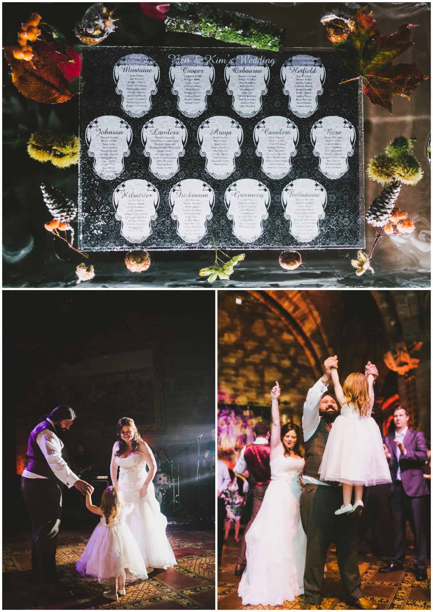 Game Of Thrones Heavy Metal Table Plan for wedding