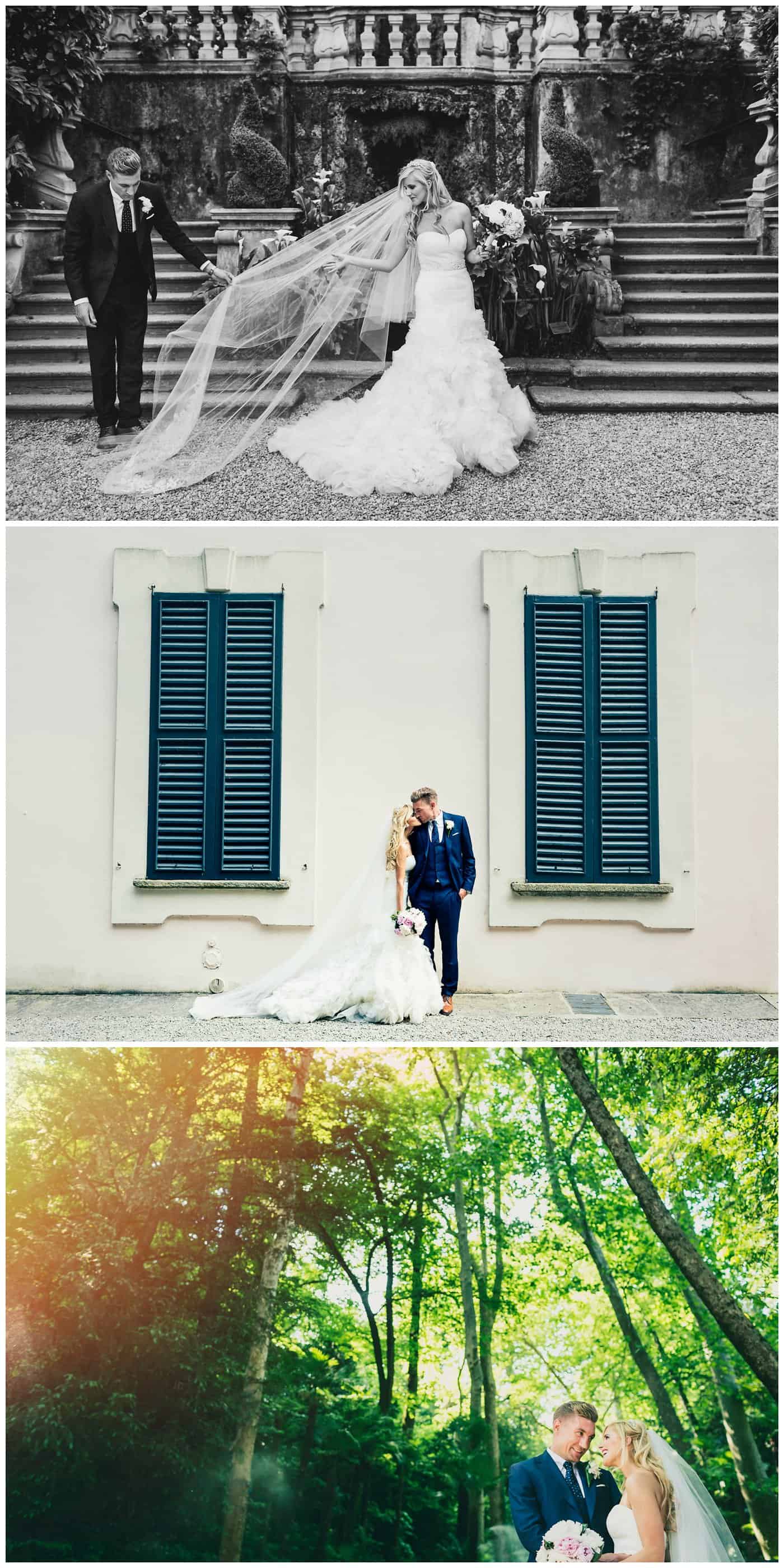 Villa Carlotta Como wedding photographers