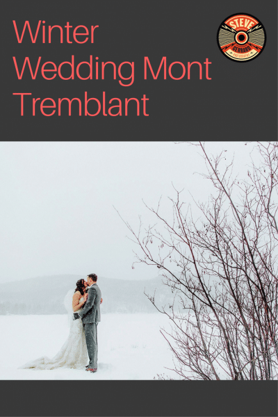 winter wedding photography mont Tremblant