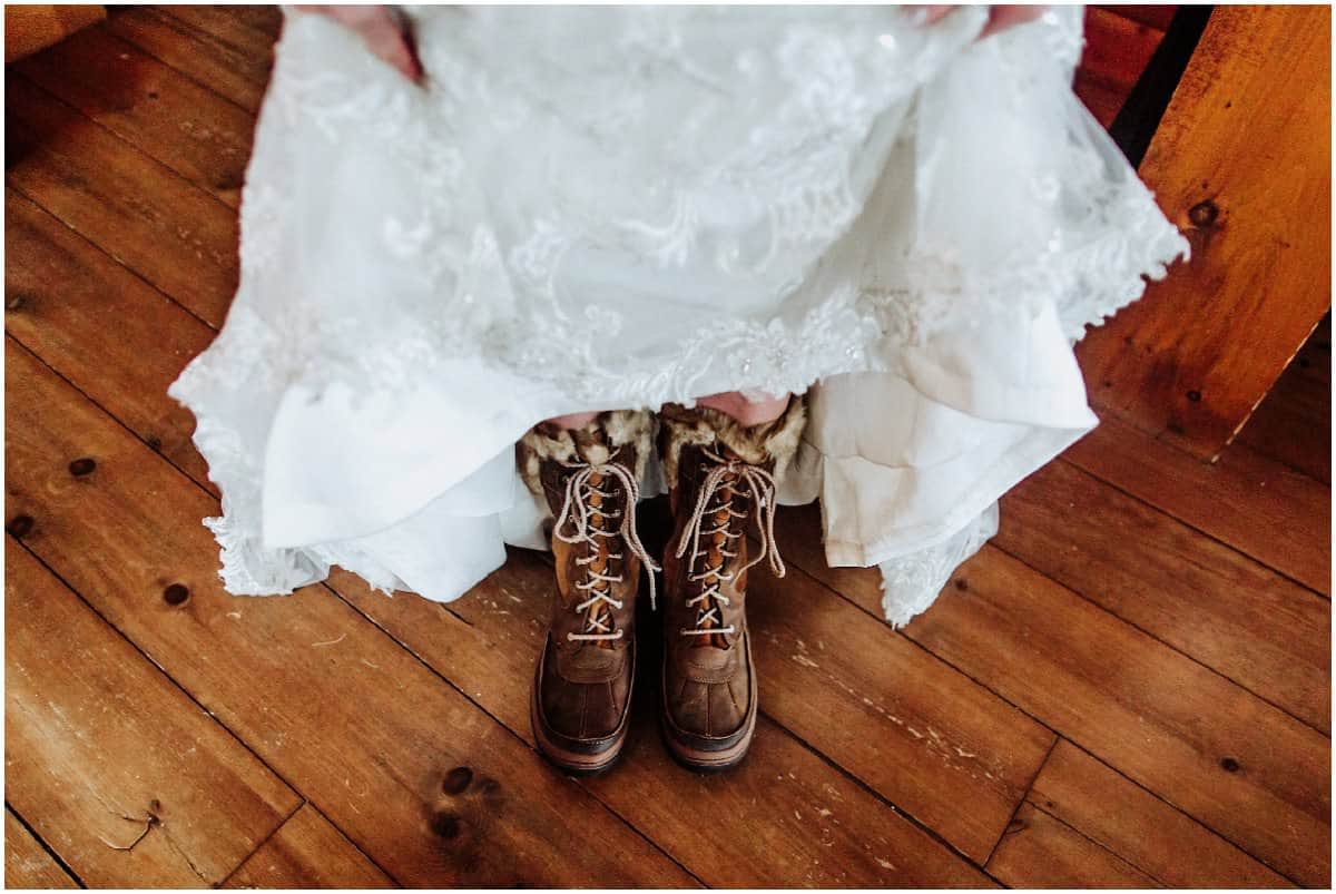 Bride winter boots