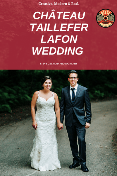 Wedding at CHÂTEAU TAILLEFER LAFON