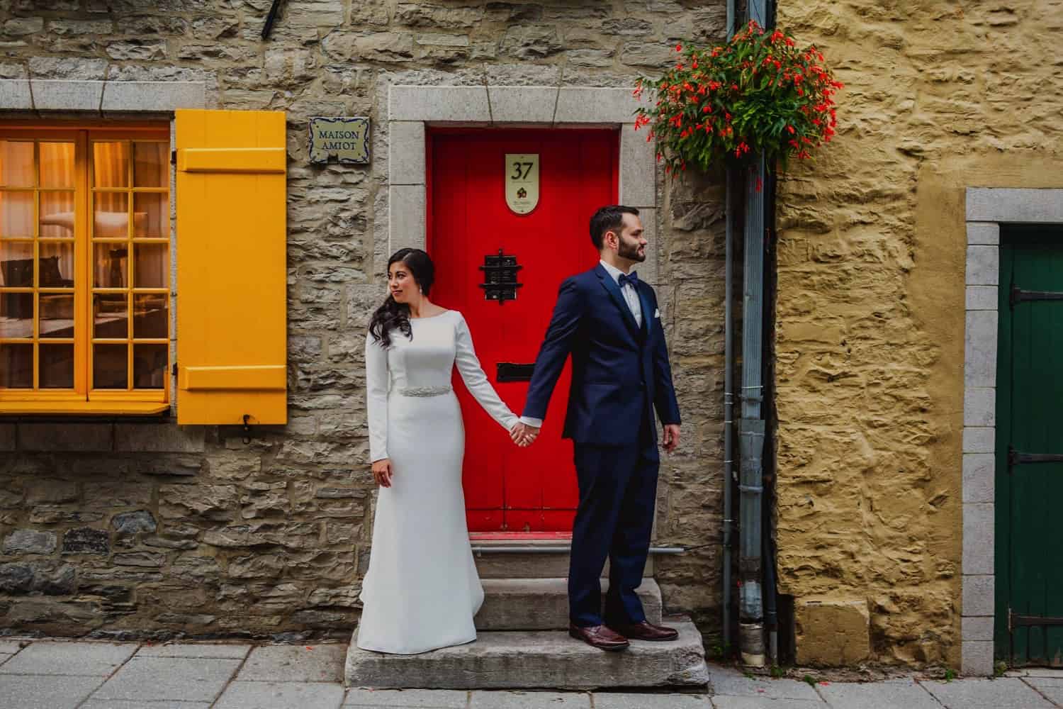 Quebec City engagement photography