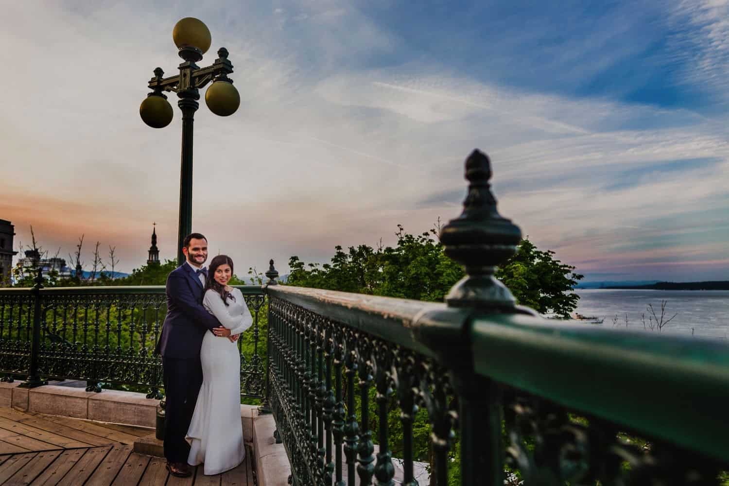Quebec City engagement photos