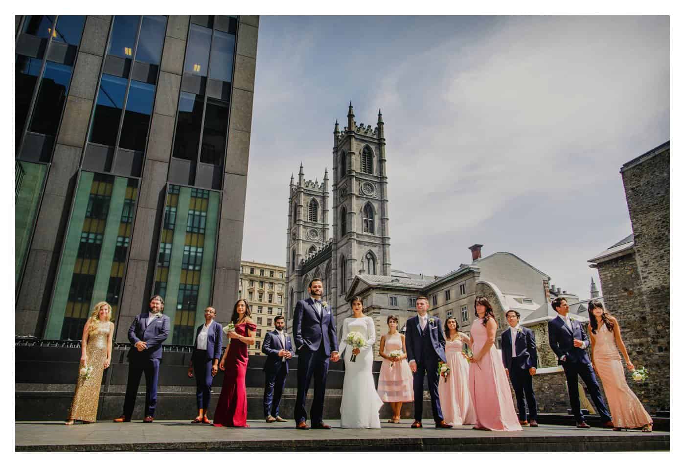 Montreal Basilica wedding Photos