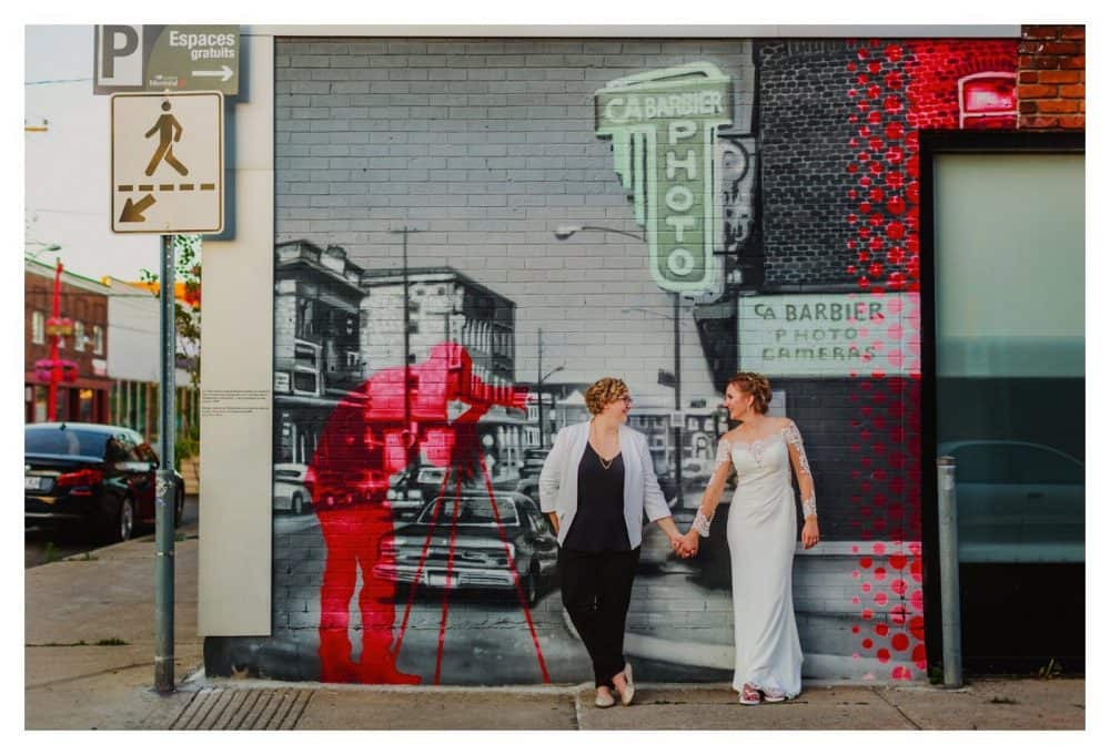 Canvas Montreal Lachine wedding