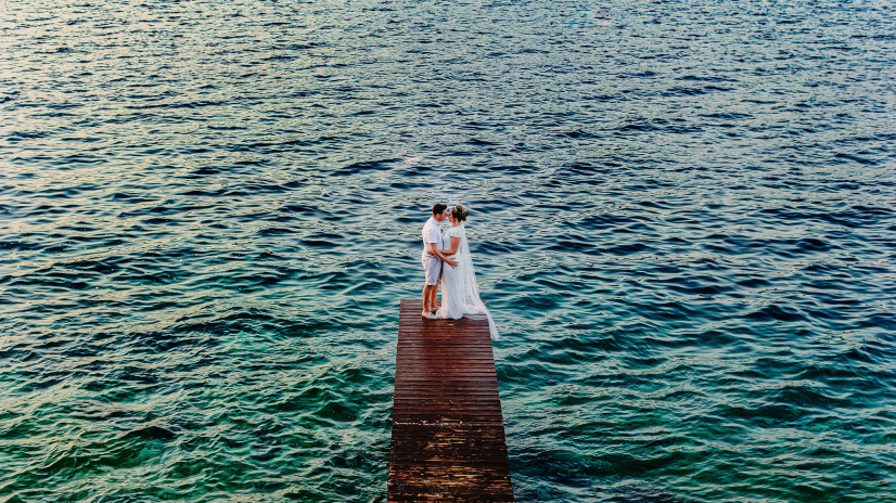 Photos from a super fun, wedding photographer’s wedding at Villa Rose in Dubrovnik, Croatia. Photographer - Steve Gerrard Photography